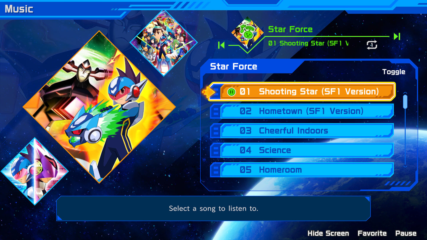 Mega Man Star Force Legacy Collection