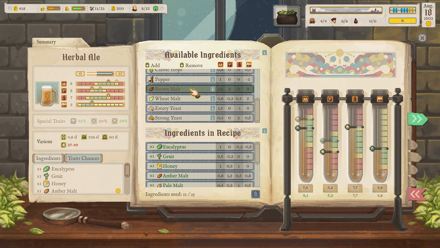 Ale Abbey - Monastery Brewery Tycoon