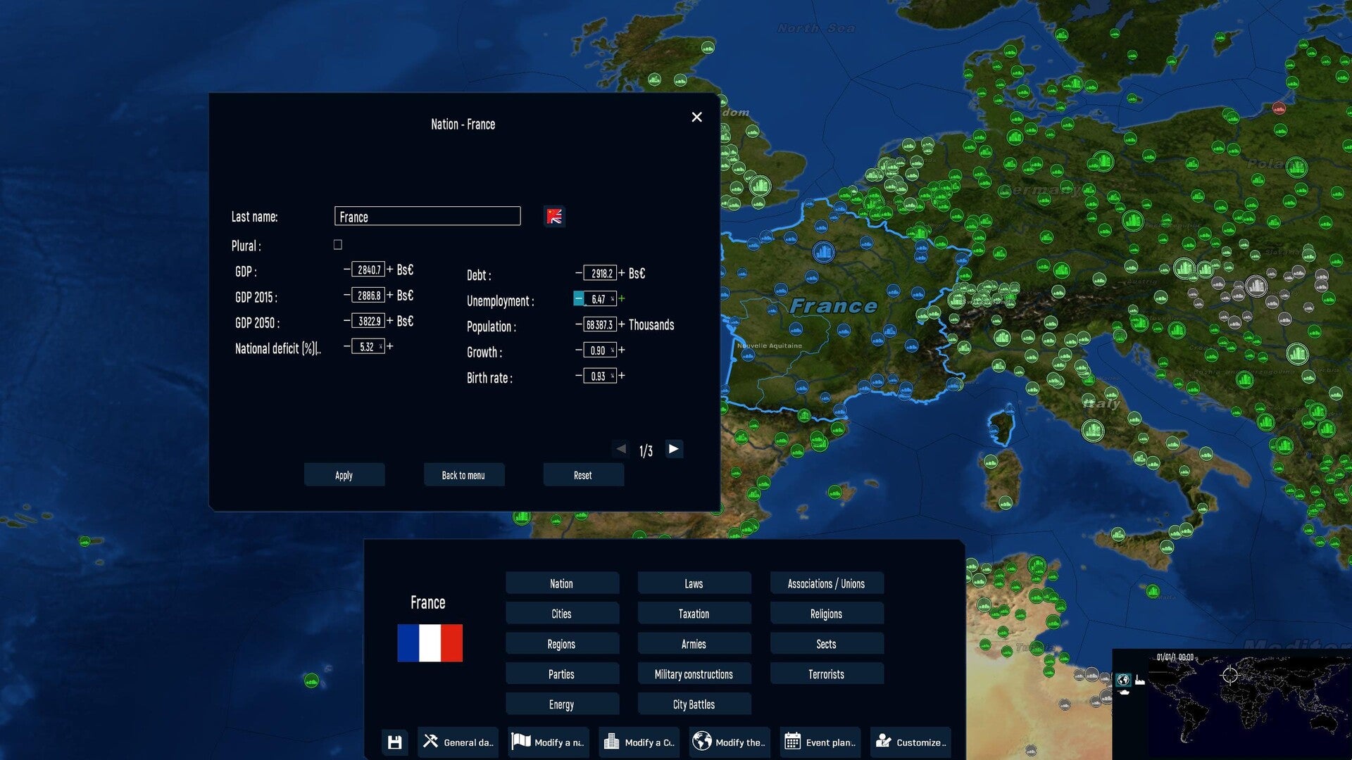 Modding Tool Addon for Geopolitical Simulator 2026 Edition