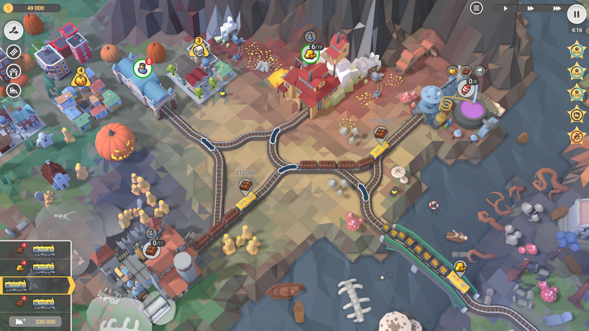 Train Valley 2: Workshop Gems - Sapphire
