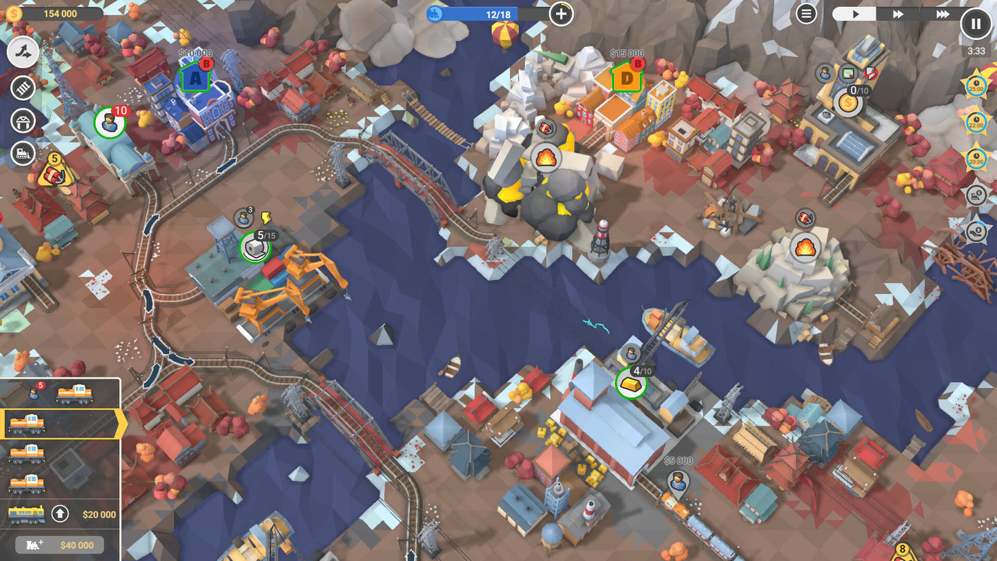 Train Valley 2: Workshop Gems - Sapphire