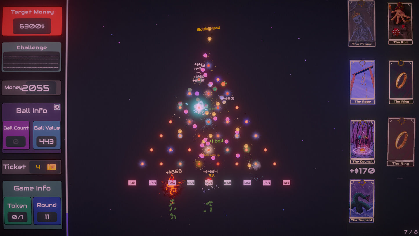 Plinbo: Roguelike Plinko