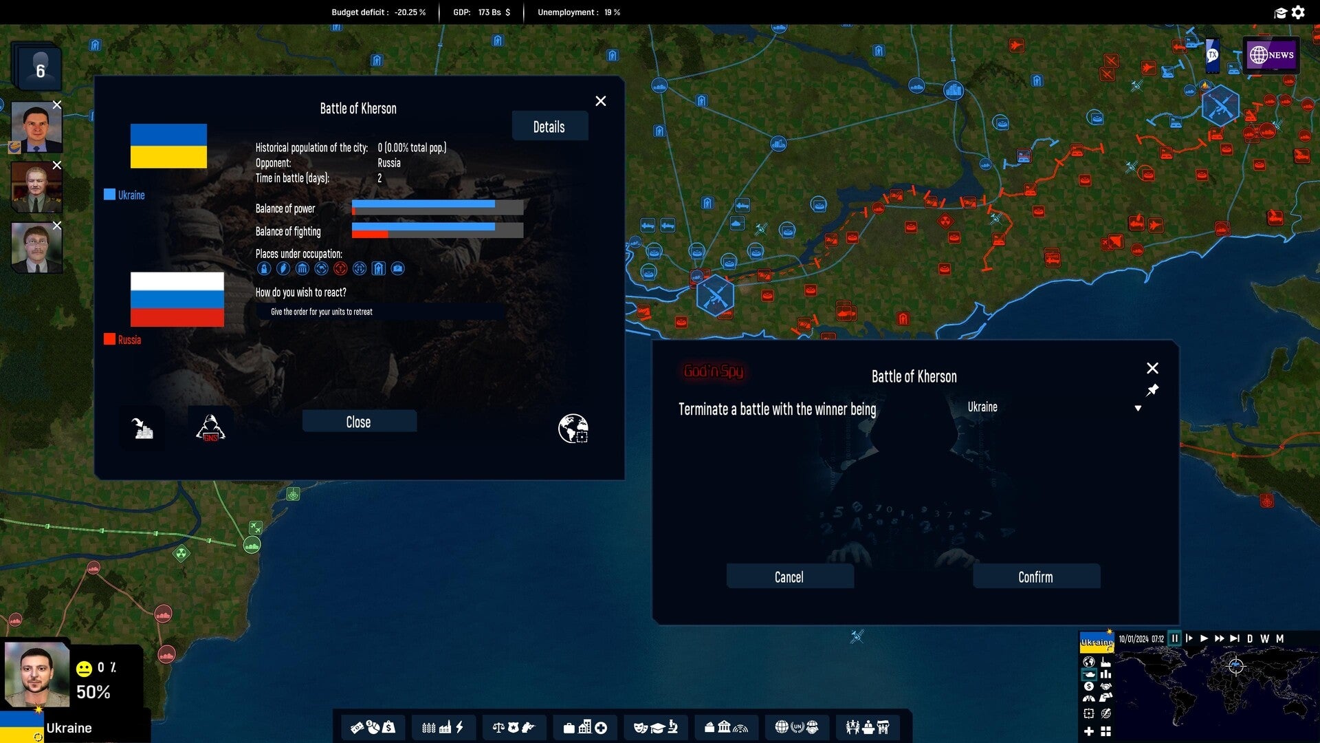 God'n Spy Addon for Geopolitical Simulator 2026 Edition