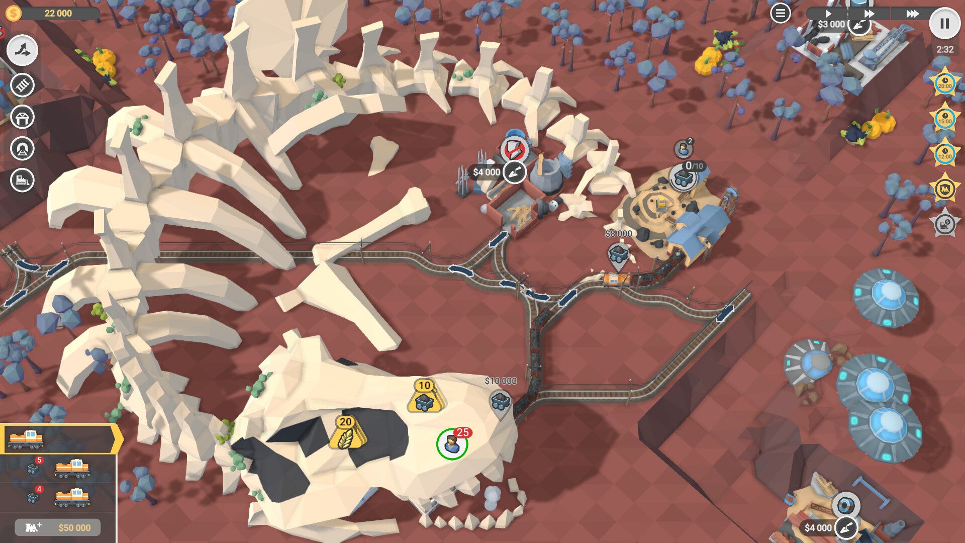 Train Valley 2: Workshop Gems - Sapphire