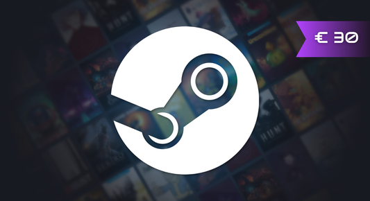 Steam Wallet Gift Card 30 EUR